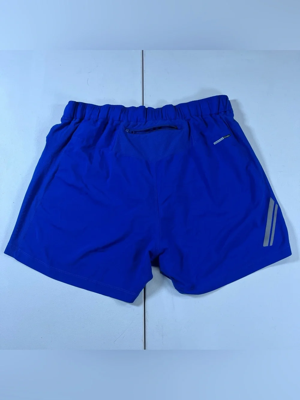 Salomon Agile Shorts ActiveDry Lined 5” Running Gym Men’s M Blue Reflective